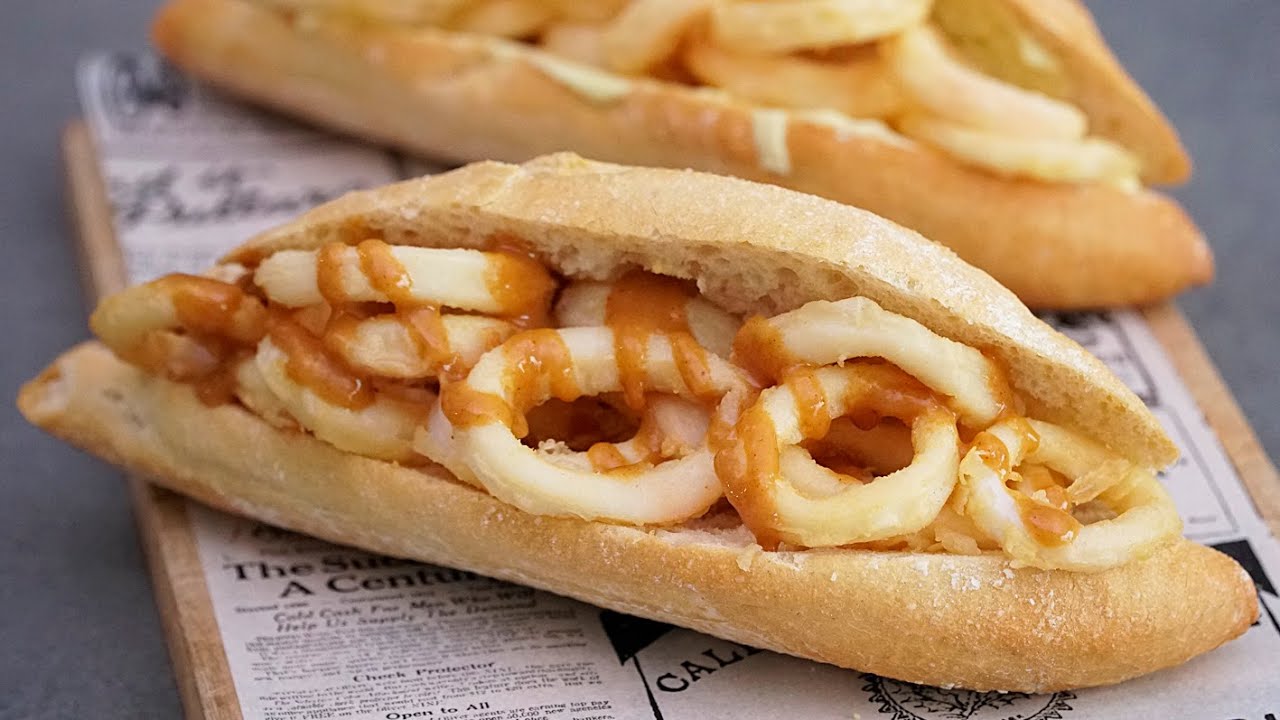 Bocadillo de calamares