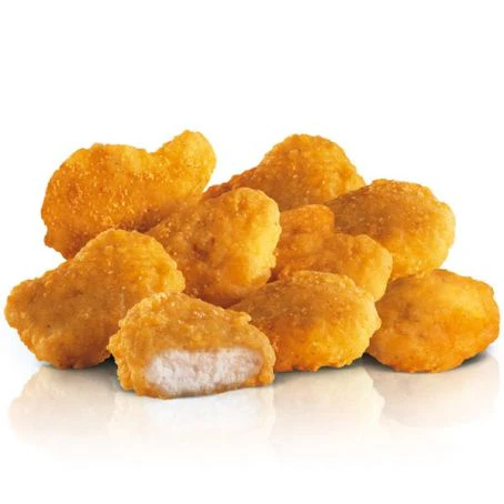 Ración de nuggets de pollo